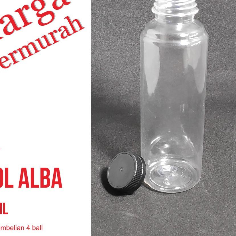 

☃ (100pcs) PROMO !! Botol Bening Alba / Botol Almond 250ml ✷