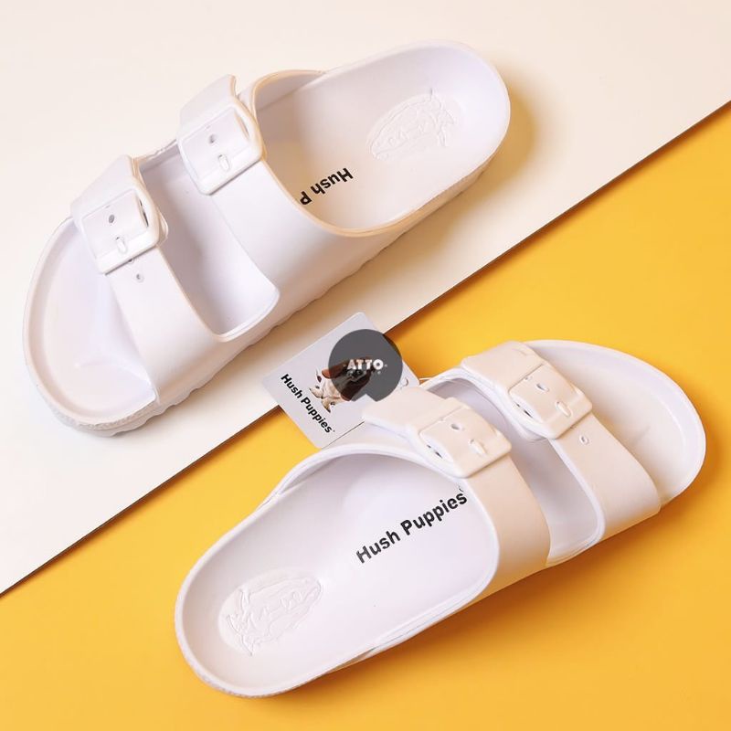 Sandal Hush Puppies Pria Strap 2 Slip On Gasper free Box