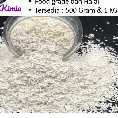 

☃ Potassium Sorbate/ Kalium Sorbat/ Potassium Sorbat/ Pengawet Makanan - 500 Gram & 1 KG ♗