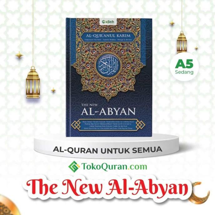 Al-Quran Al-Abyan A5 Terjemah Rasm Utsmani Tebal Jelas Waqaf Ibtida