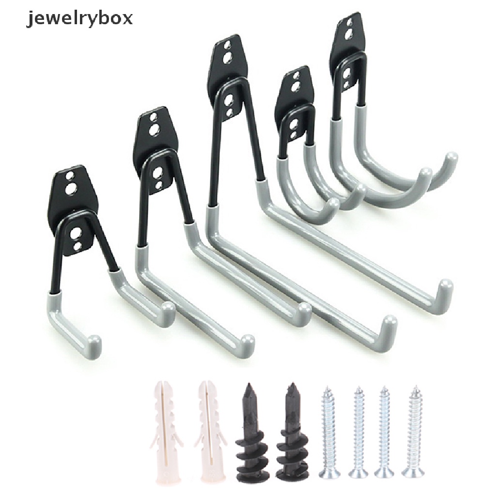 [jewelrybox] Heavy Duty Metal Hook Garasi Organizer Dinding Sepeda Tempel Dinding Anti slip Butik