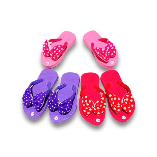 Sandal Anak Perempuan Motif Polkadot Pita Terbaru