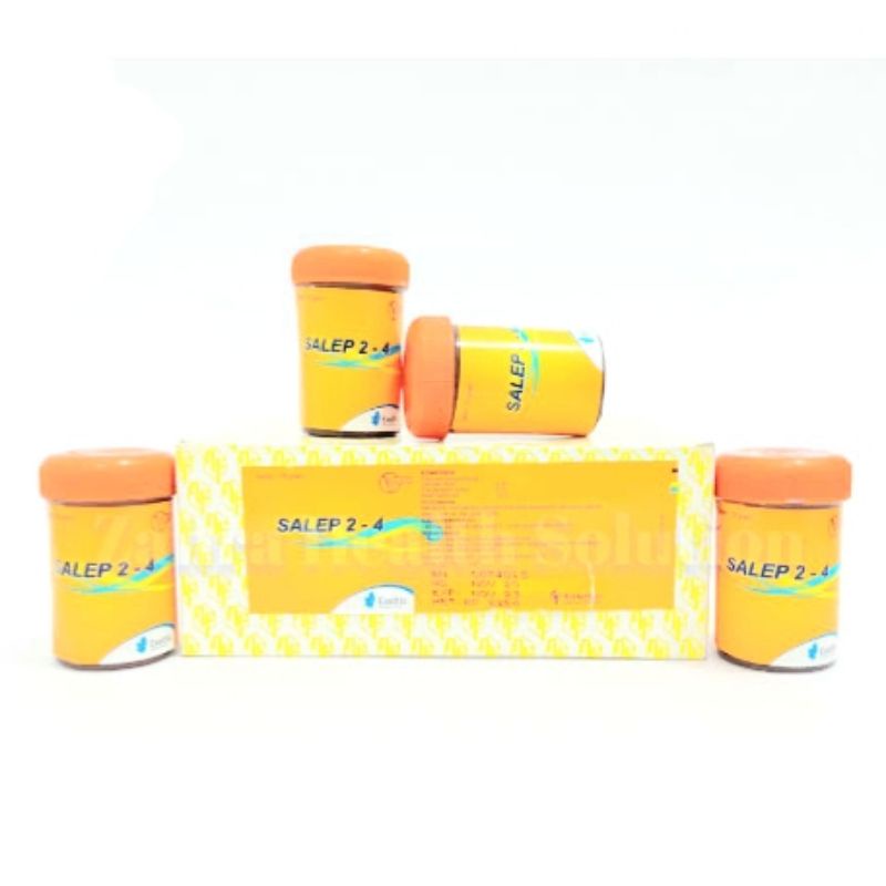 salep 2-4 exeltis 24 15g 15gr 15gram 15 g gr gram x 12 pot / lusin box