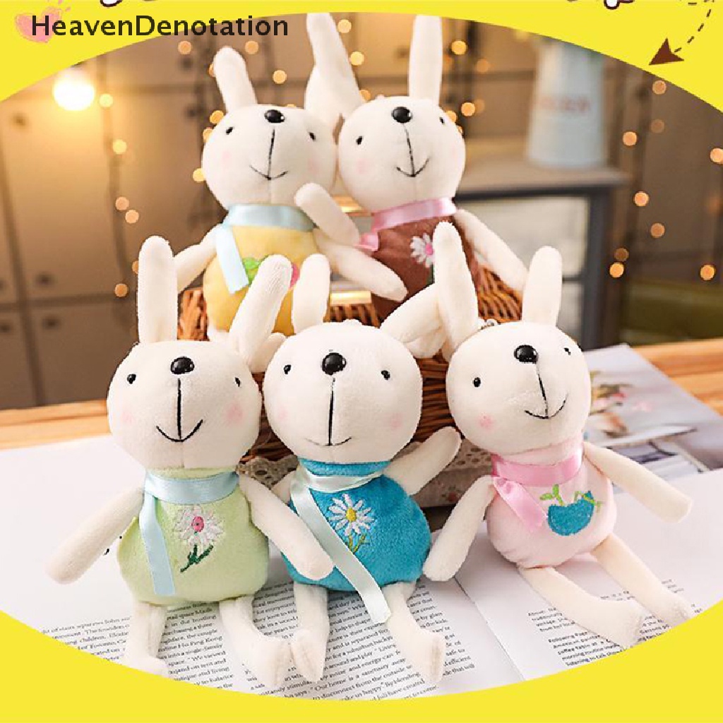 [HeavenDenotation] 1pc Lucu Kelinci Lembut Boneka Plush Animal Bunny Mainan Untuk Bayi Perempuan Anak Hadiah Boneka HDV