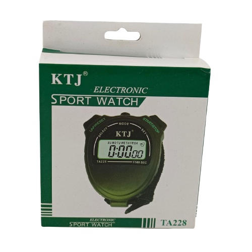 Stopwatch KTJ Sport Watch TA228 Stop Watch Genggam Digital