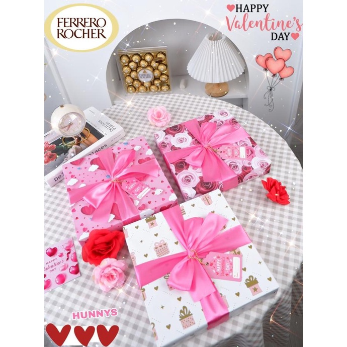 

Spesial Valentine Day Ferrero Rocher Special Gift Pack | Hampers Coklat | Kado Valentine