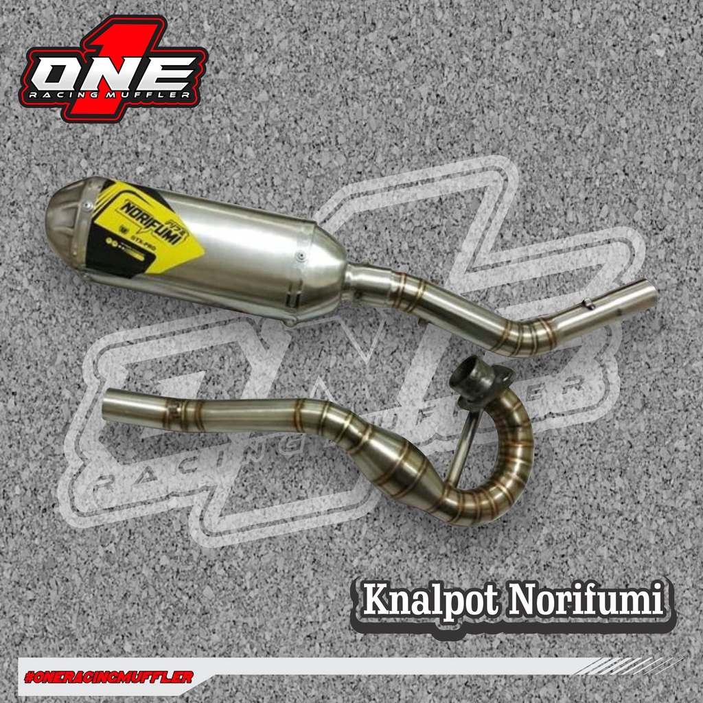 Knalpot Norifumi GTX Pro CRF 150L KLX 150 Dtracker 150