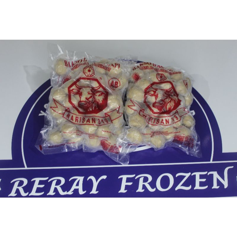 

warisan 319 bakso daging sapi ab 50 pc frozen