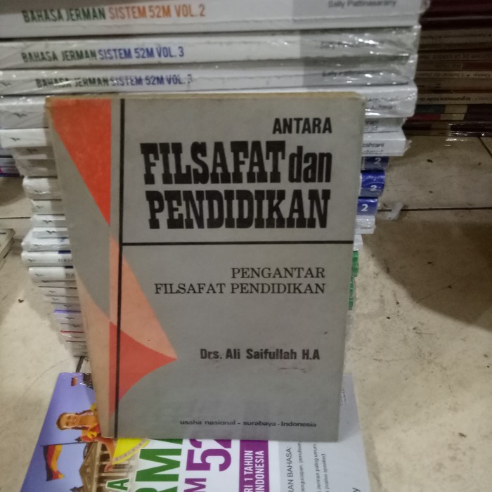 ORI BUKU ANTARA FILSAFAT DAN PENDIDIKAN