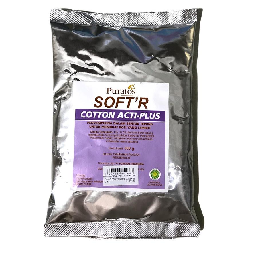 

☊ Puratos Soft'r Cotton Acti-Plus 500g Pelembut Roti ☪