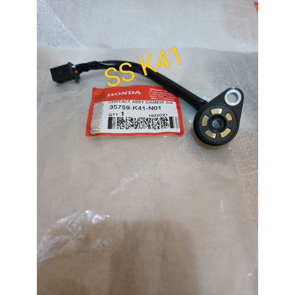 contact change switch swit netral gear gigi supra x 125 new fi injeksi 2015 2016 origional 35759 k41