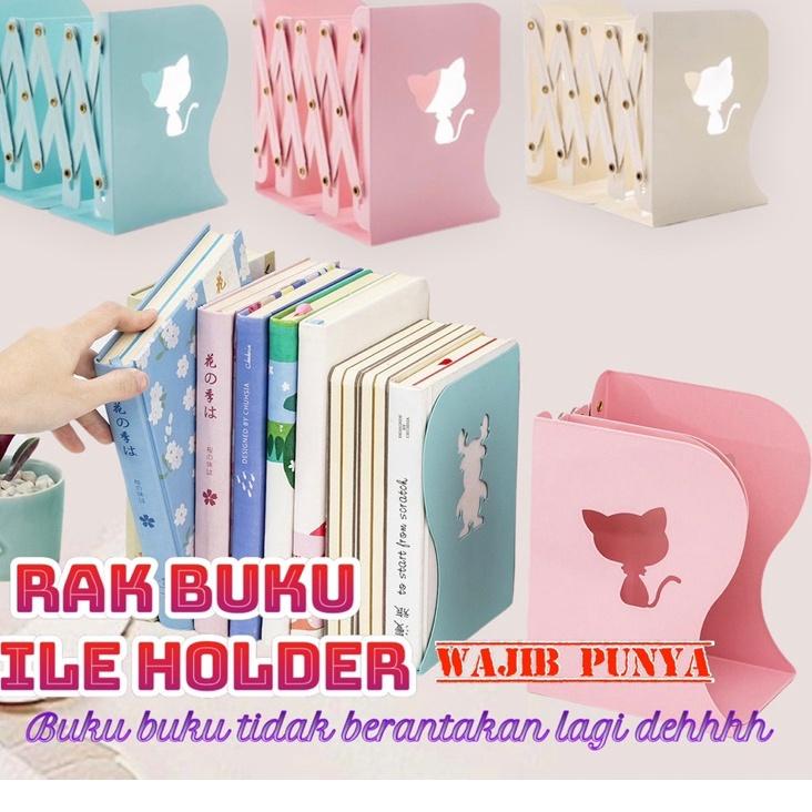 

12.12 MALL AZ Rak Buku Majalah Rak Box File Holder Magazine Book Newspaper Rack Box File Desktop Organizer 