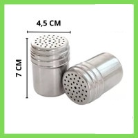stainless penabur bubuk bumbu merica lada / stainless powder can