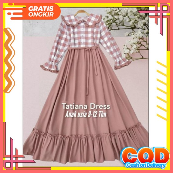 Baju Anak Perempuan Terbaru Buju Games Kits Bestseller Gamis Ank Kecil Ghamis Model Kekinian Gamies 