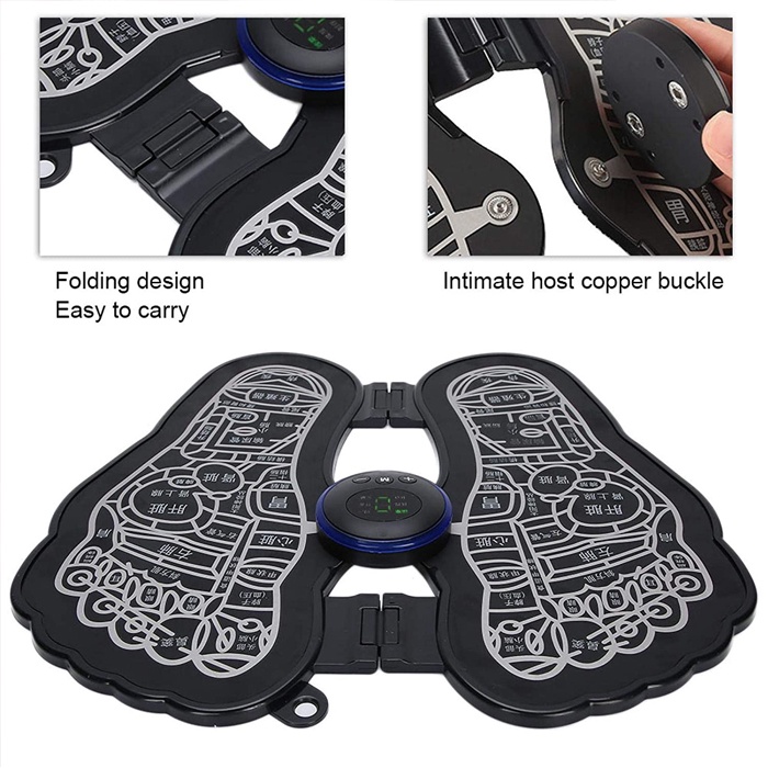 Foot Massager Alat Pijat Elektrik Terapi Kaki Portable 9 dan 10 Speed USB Charge