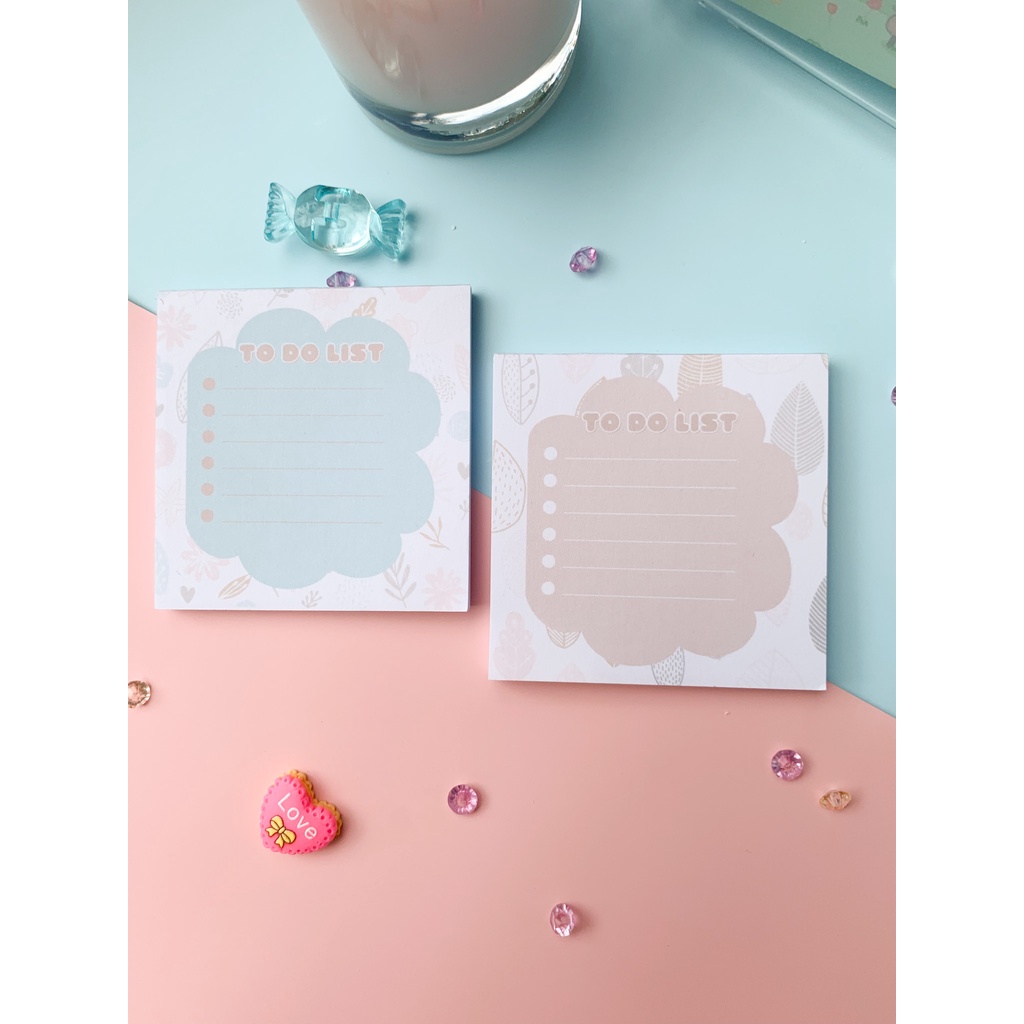 【GOGOMART】Kertas Memo Memopad Memo Notepad / Memo Catatan Bukan Sticky Notes Tempel - MM023 MM024