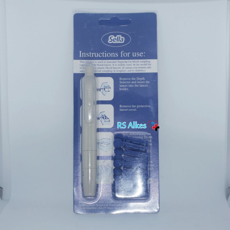 Pen Lancet Pen Lancing Device Pen Lancet Bekam Pen Cek Gula Darah