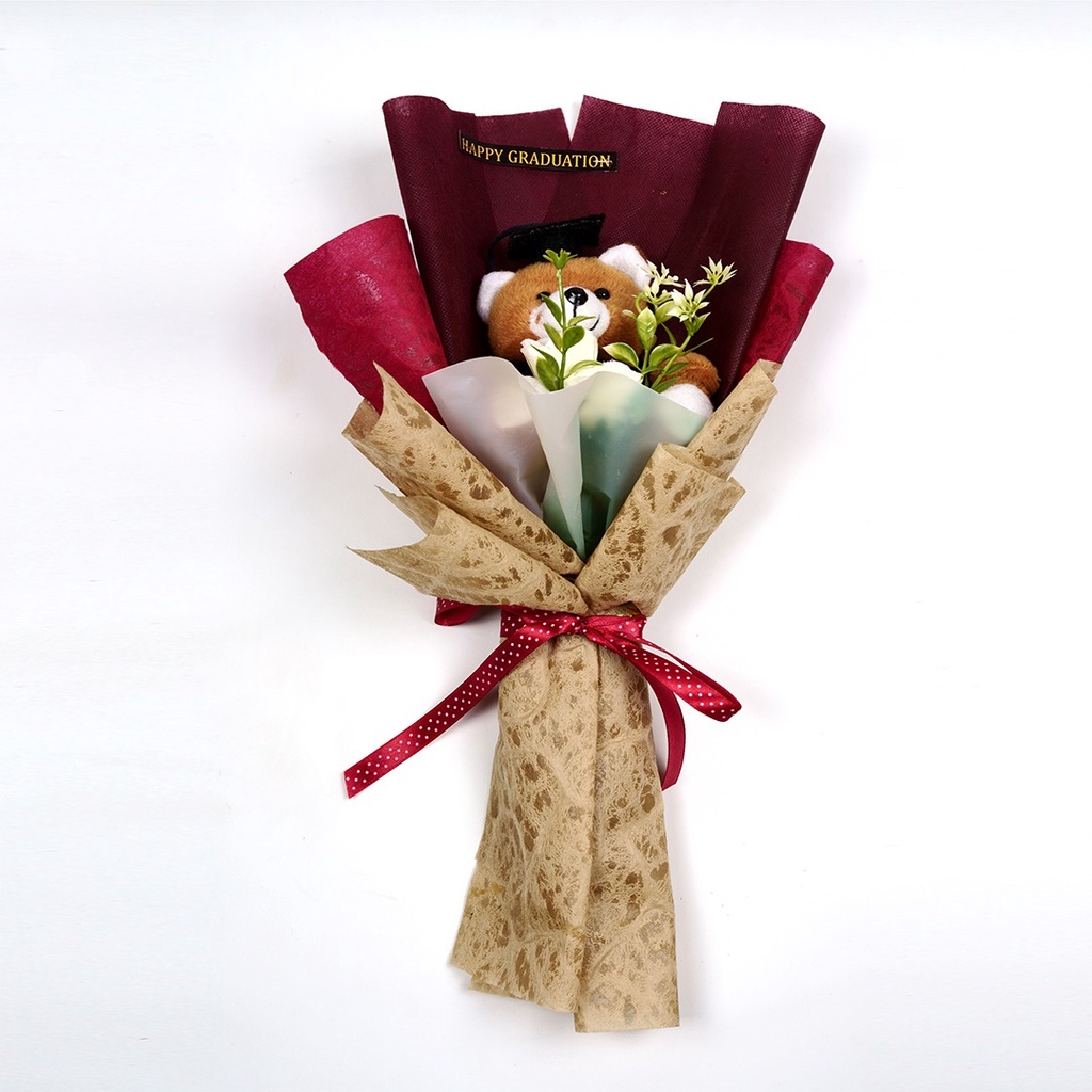 buket wisuda boneka special toga wisuda/ give graduation / bouket exclusive / hand buquet / buket bunga