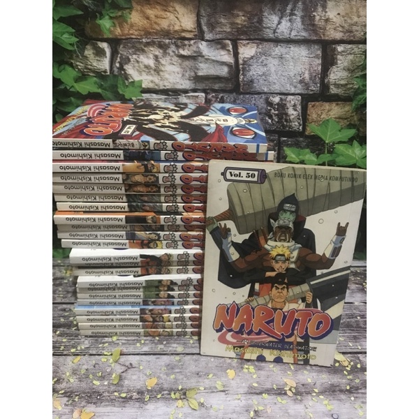 KOMIK NARUTO-BEKAS