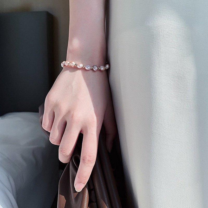 Fashion Sederhana Mutiara Gelang Ins Temperamen Manis Liontin Gelang Perhiasan Aksesoris Hadiah
