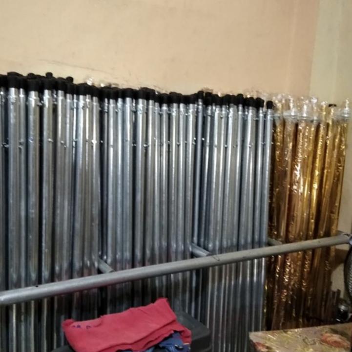 ♪ [TERMURAH ] TIANG BESI GALVANIS ANTENA/BENDERA/WIFI/PARABOLA/TIANG SERBAGUNA 3M ☟