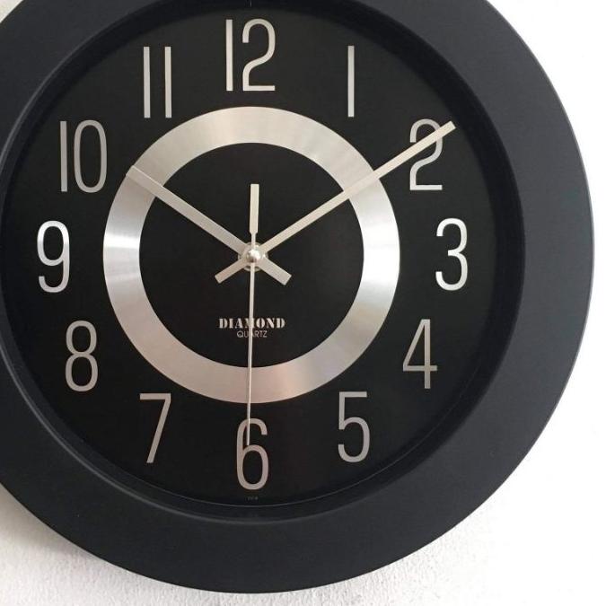 ➣ jam dinding diamond 231 mesin sweep dan quartz ۩