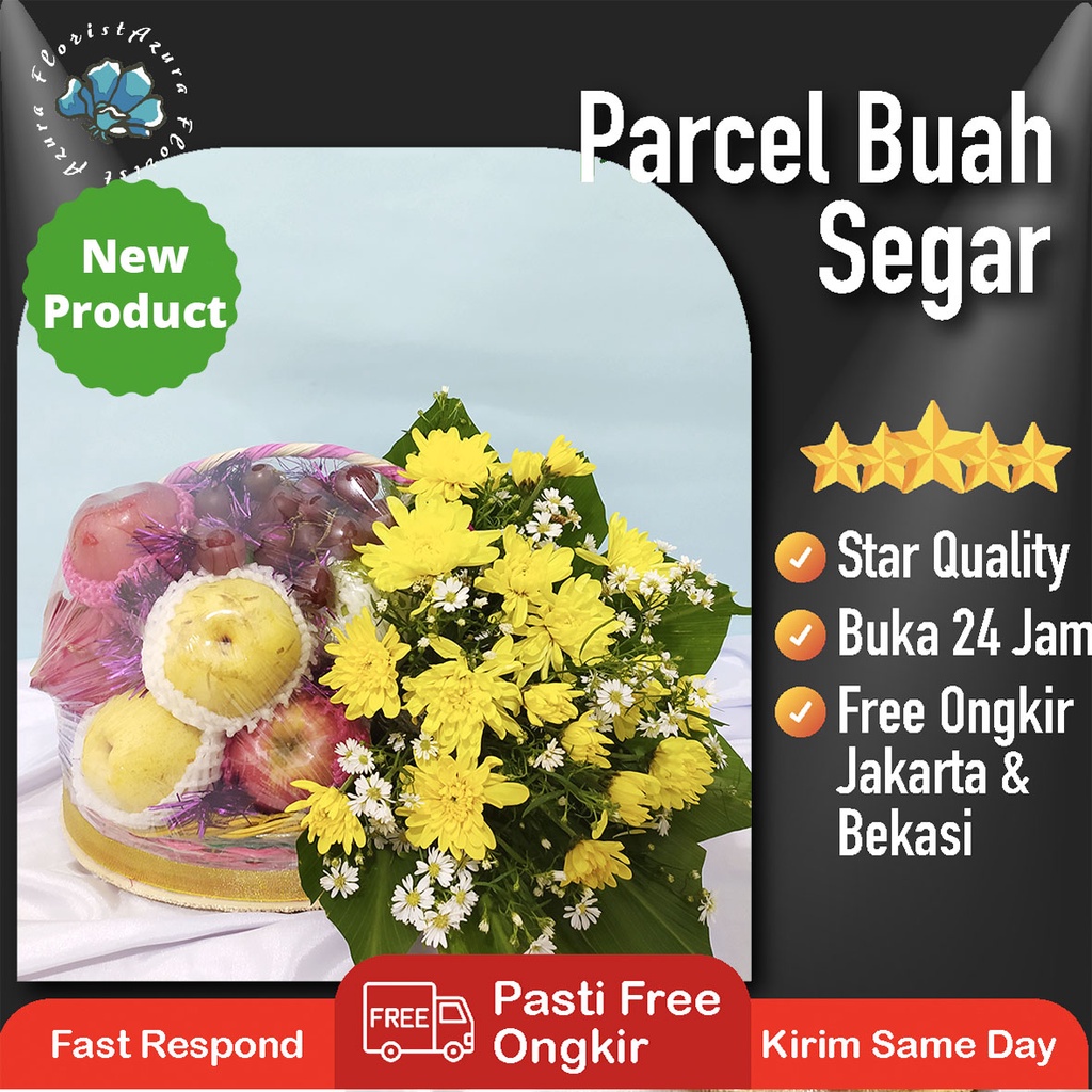 

Hampers Parcel Buah Bunga Segar Bekasi Jakarta Tangerang BB101 & BB102