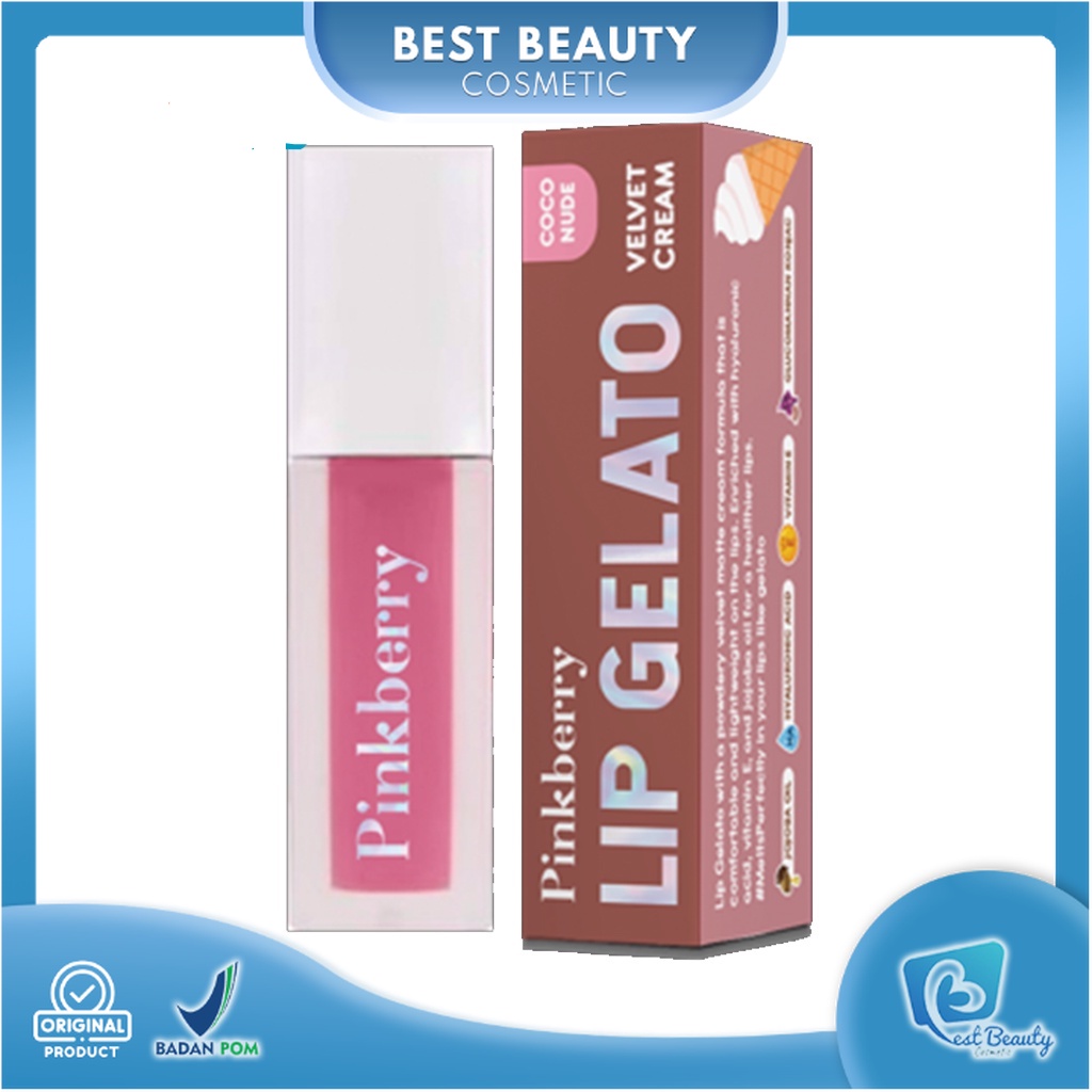 ★ BB ★ Pinkberry Lip Gelato Velvet Cream | Lip Cream