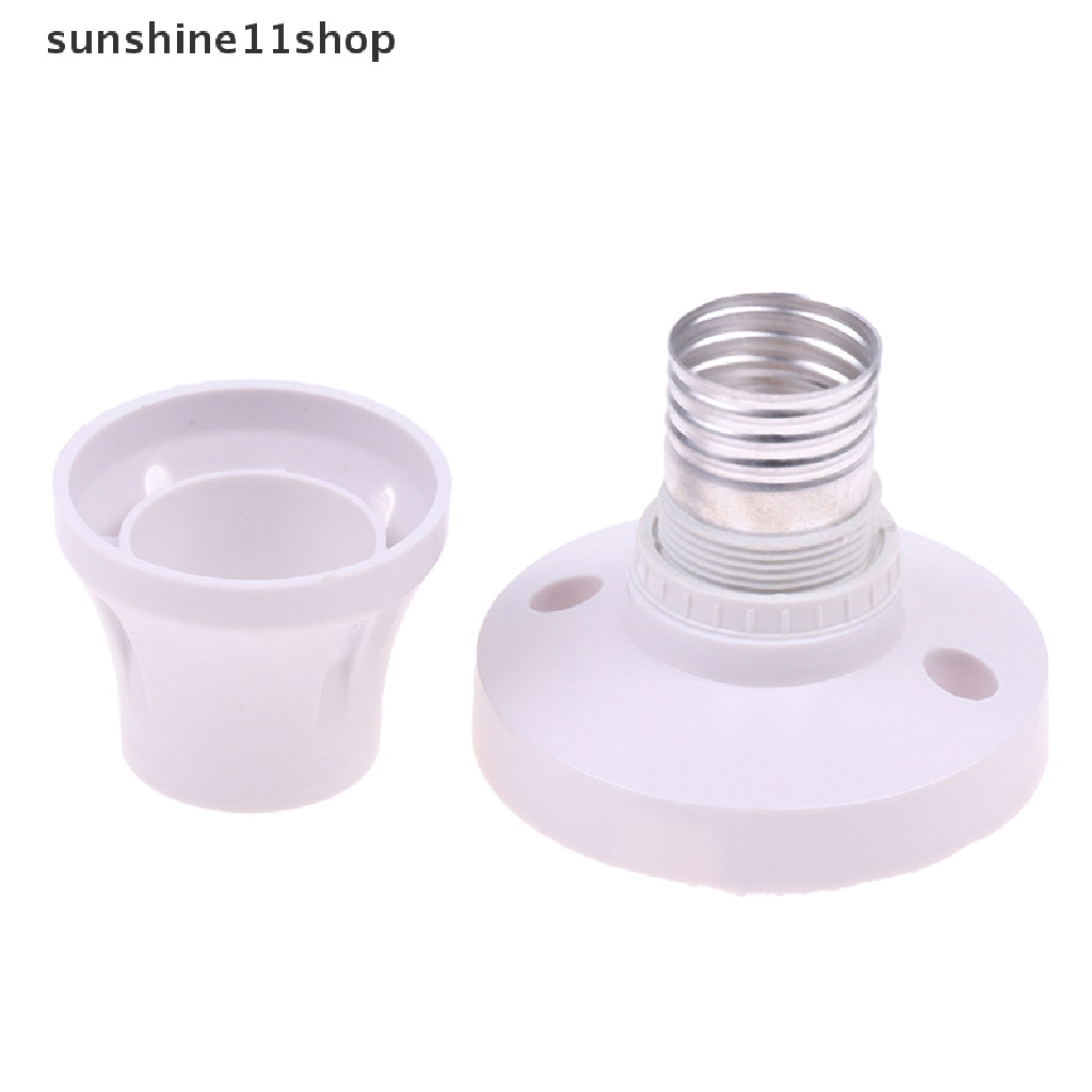 Sho E27 Sekrup Kepala Lampu Plafon Led Lamp Holder Desktop Led Lighg Base Socket N