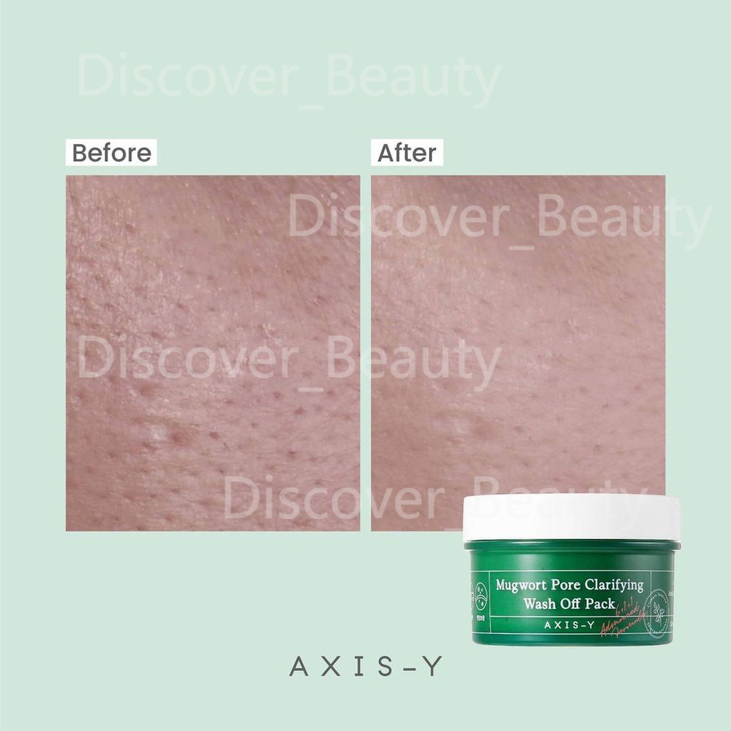 EXP 2025.3.13 AXIS Y Mugwort Pore Clarifying Wash Off Pack 100ml