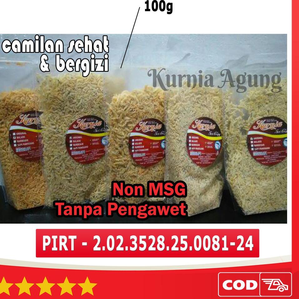 

W97 Anak Teri Crispy Netto 100 gram | Teri Krispi Kurnia PALING DICARI ㍽