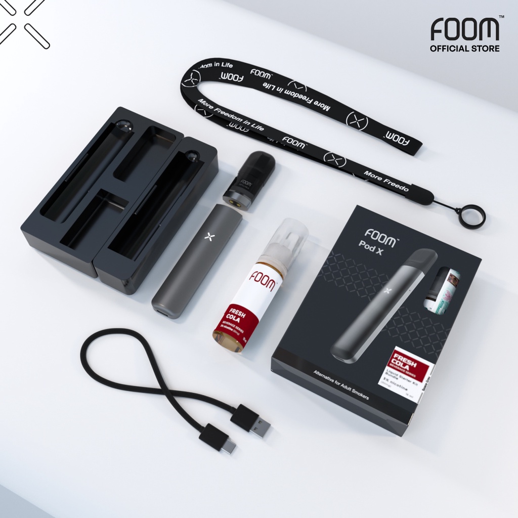 FOOM POD X BUNDLING LIQUID (SPACE GRAY FRESH COLA 15ML)