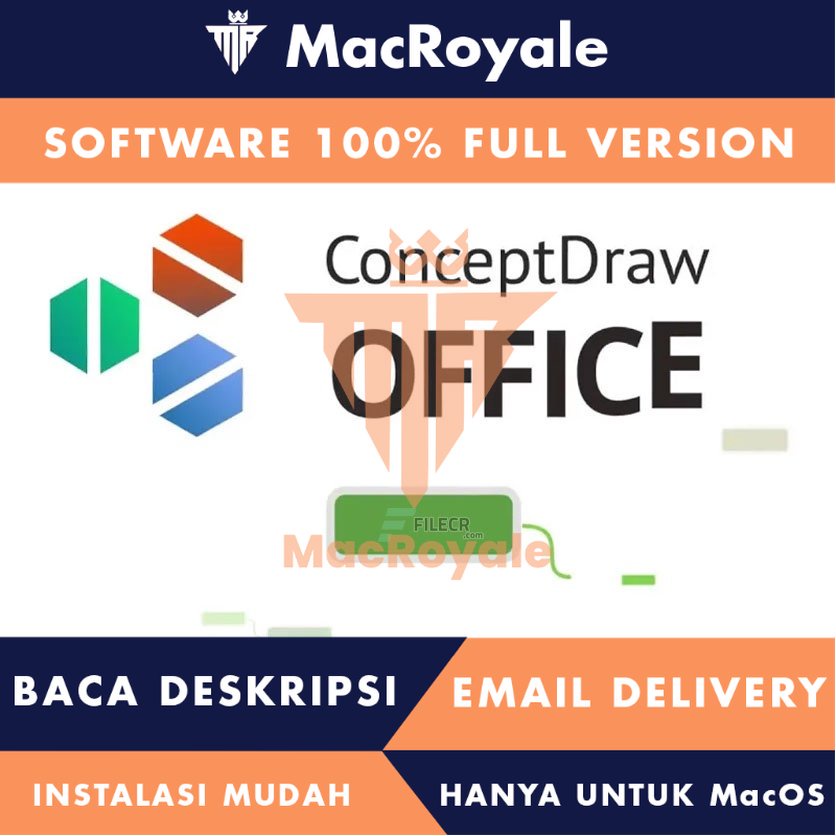 [MacOS] ConceptDraw Office Full Version Lifetime Full Garansi