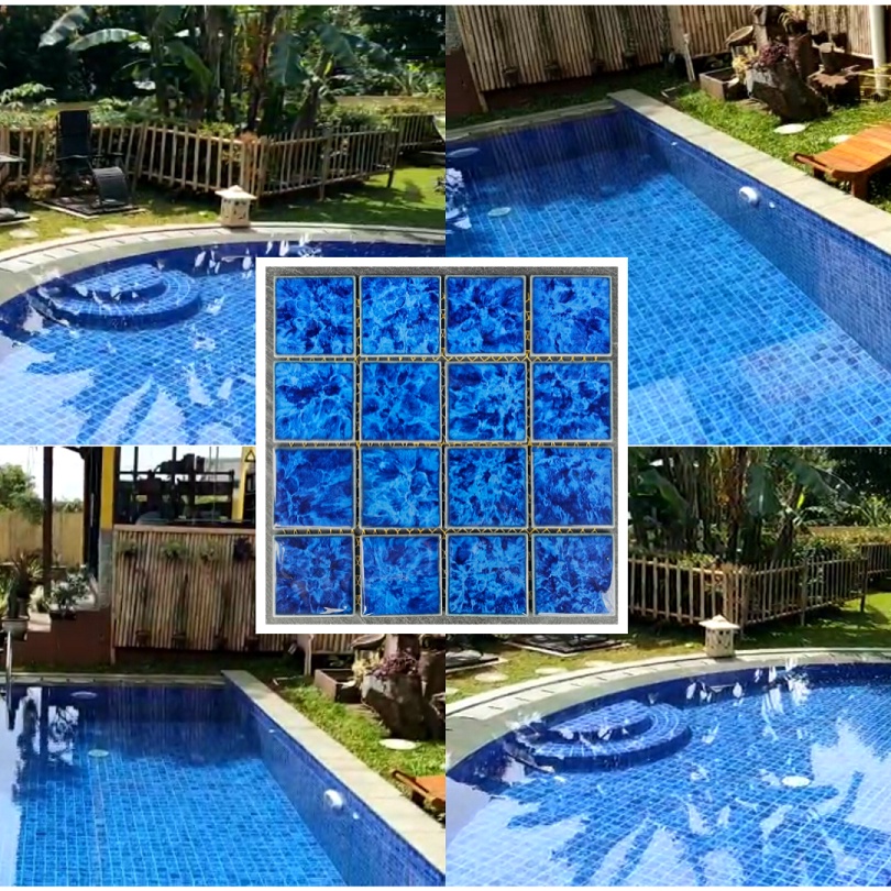 Mosaic Mass TSQ 542 Supreme - Keramik Kolam Renang / Mosaic Kolam Renang / Mozaik Kolam Renang Kuda 