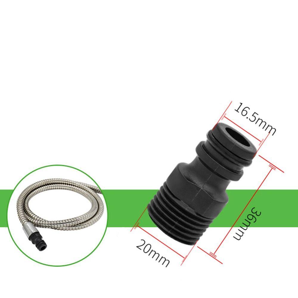 Lanfy Tap Adaptor 1per2 &quot;BSP Drat Irigasi Sistem Bagian Halaman Rumah Taman Plastik Sistem Irigasi Kebun