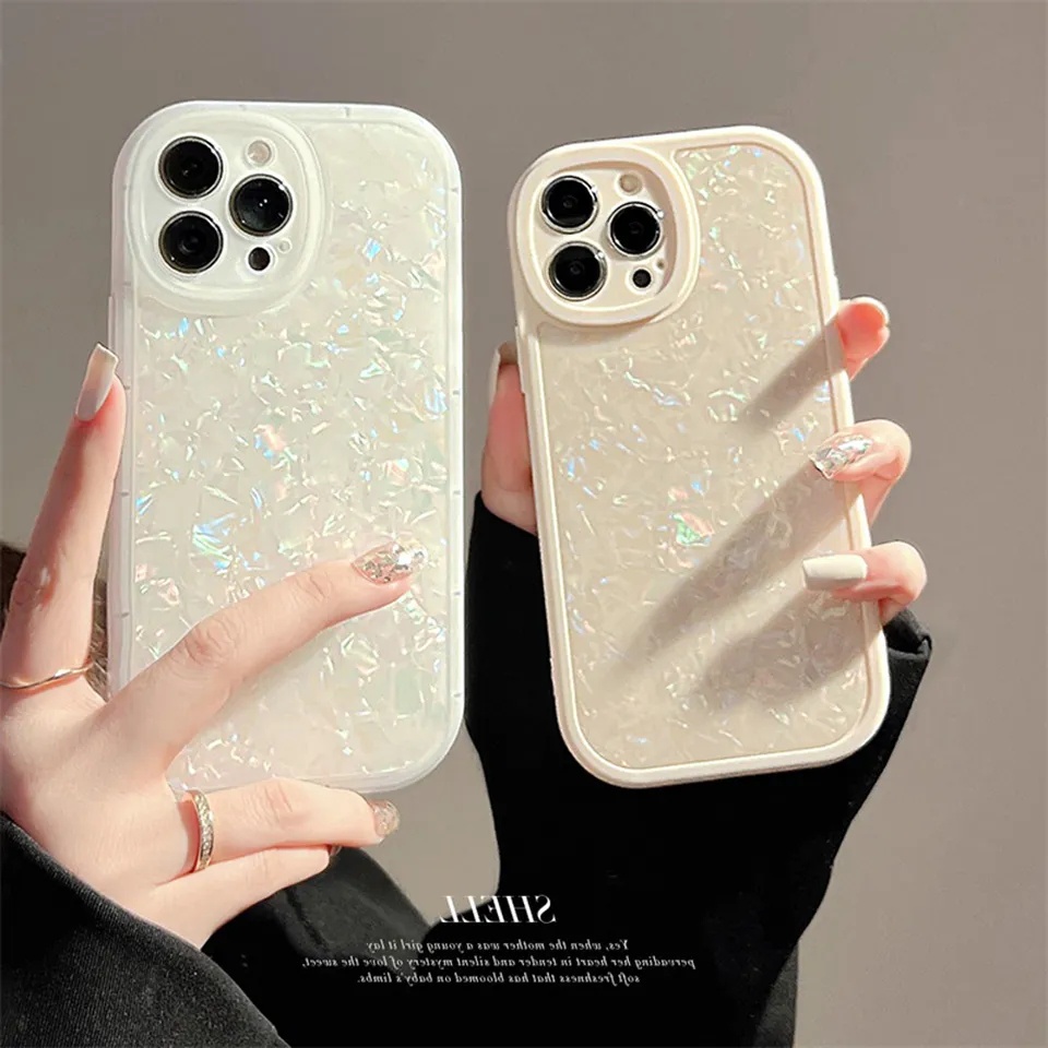 Dream Shell pattern Iphone 7 8 se2 se3 x xr xs max 11 12 13 14 pro max Case Cover Casing