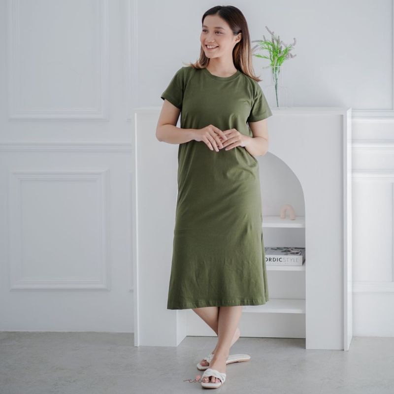 Midi dress / dress casual / home dress