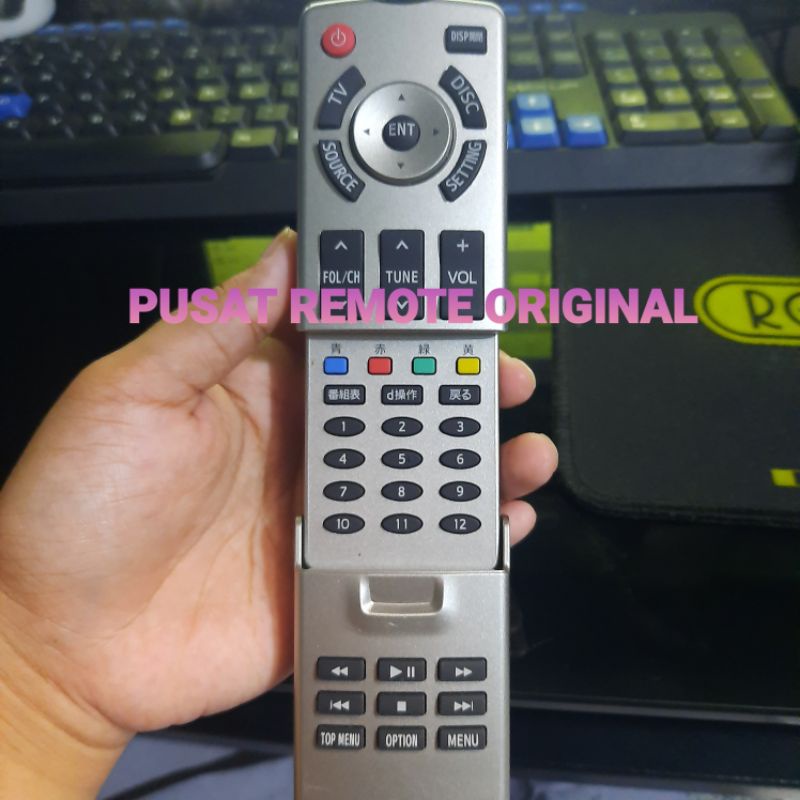 REMOTE REMOT REAR ENTERTAINMENT MOBIL ALPHARD ORIGINAL ASLI