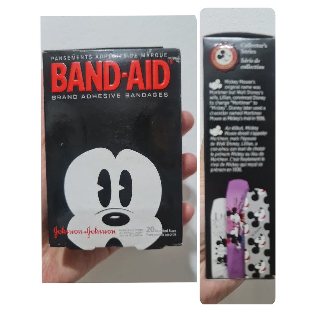 BAND-AID KARAKTER ORIGINAL AMERIKA / PLESTER ANAK LUCU /NEXCARE PLESTER