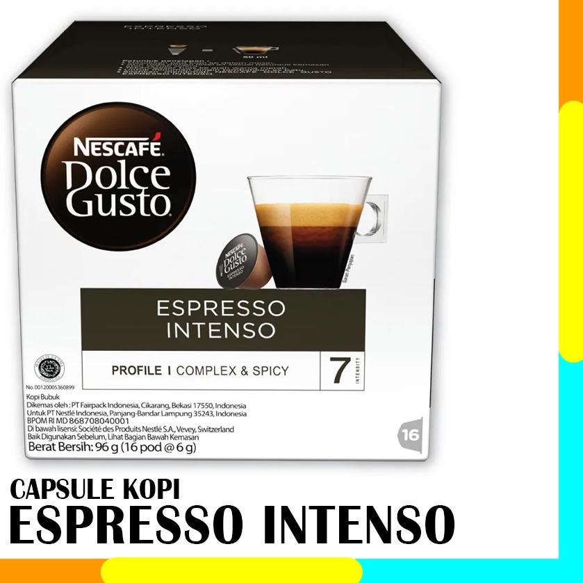 

☚ Capsule NDG Nescafe Dolce Gusto Espresso Intenso 1 Box Original Nestle ♂