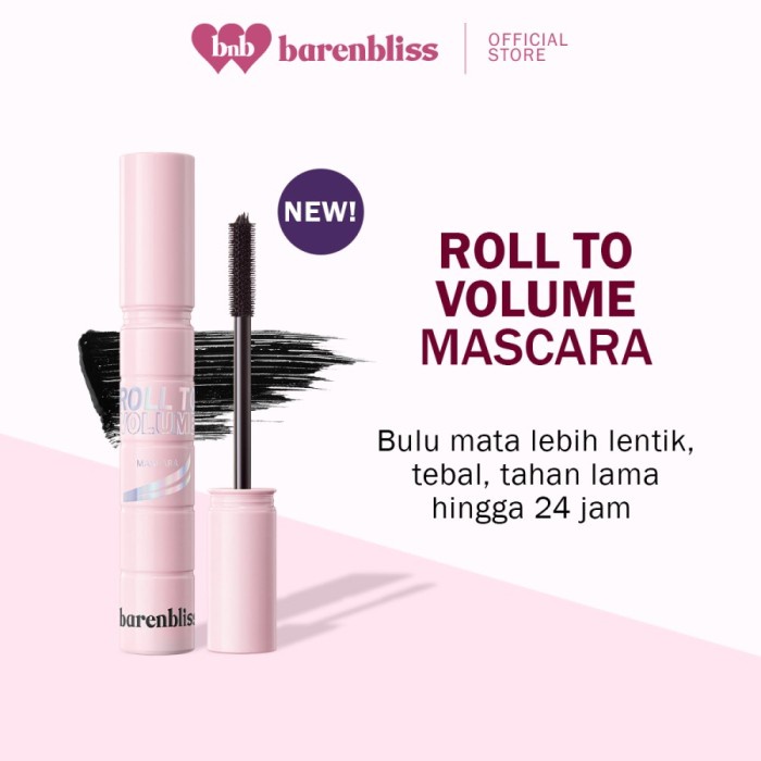 BNB Barenbliss Korean Roll To Volume Mascara Waterproof