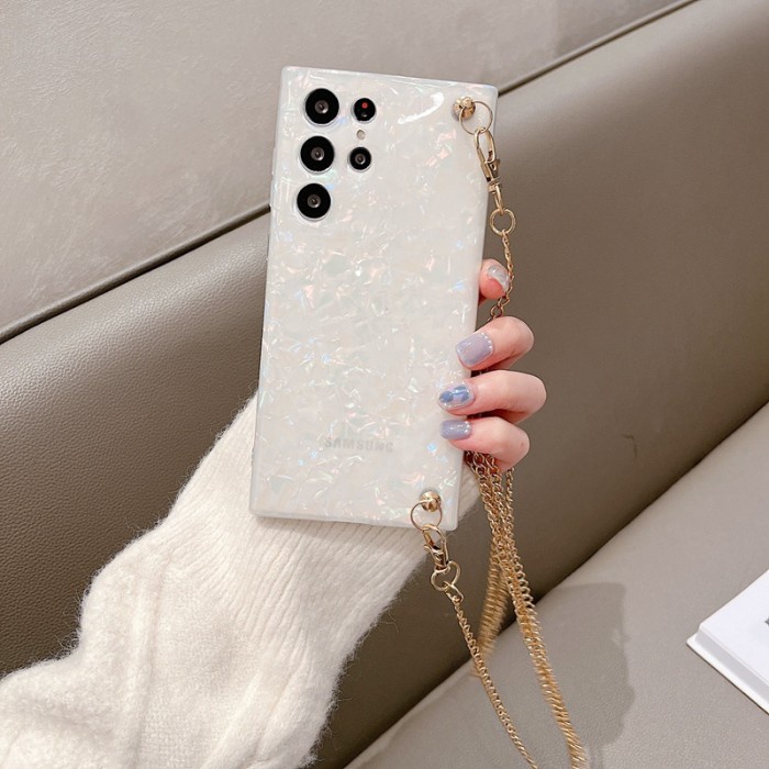 

Lanyard Shell Lanyard Case Tali Rantai Casing Samsung S20 S21 S22 Plus Ultra