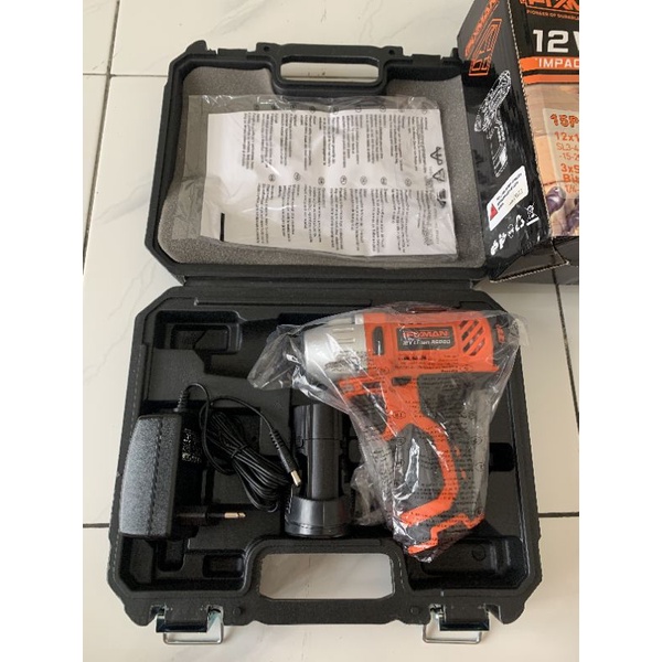 Bor Listrik Pro Fixman Impack Driver Cordless Berkualitas