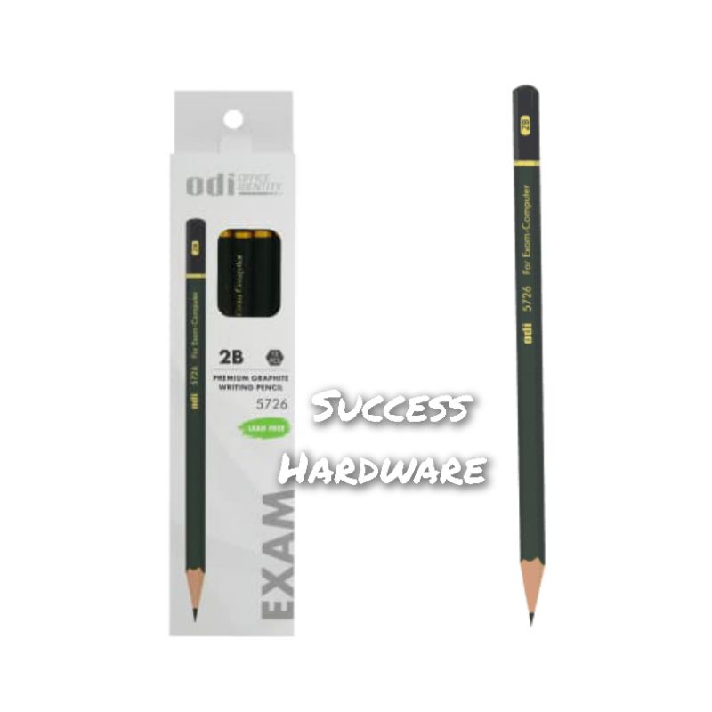 

ODI SET 12 PCS PENSIL 2B PREMIUM - PREMIUM WOODEN PENCIL 2B 12 PCS