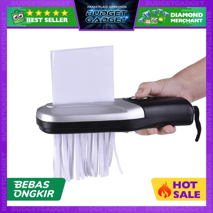 

[[JNT COD]] Aibecy Mesin Penghancur Kertas A6 Handheld Portable Paper Shredder