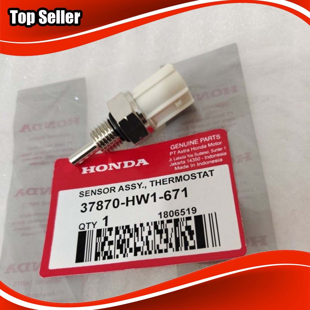 Sensor suhu Thermostat oli oil Honda Vario 110 karbu - PCX 150 lokal 2018 ORIGINAL Promo Harga Murah
