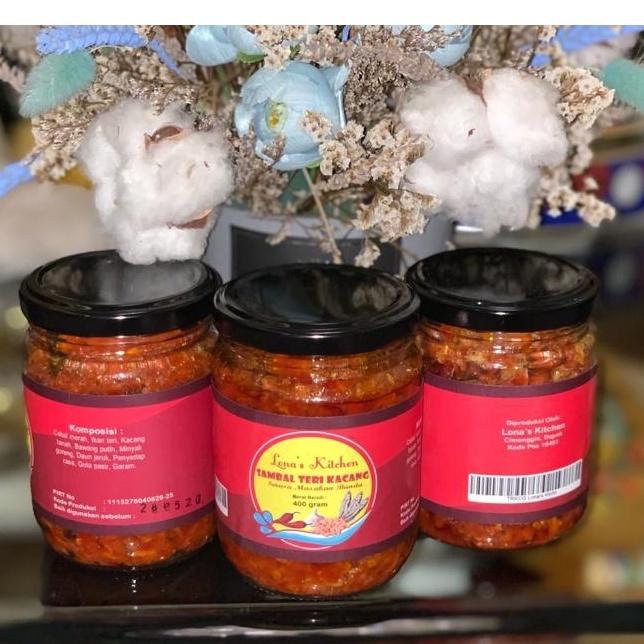 

HOT PRODUCTS Sambal Teri Kacang berat 400gram berat bersih 200 gram Ramayana