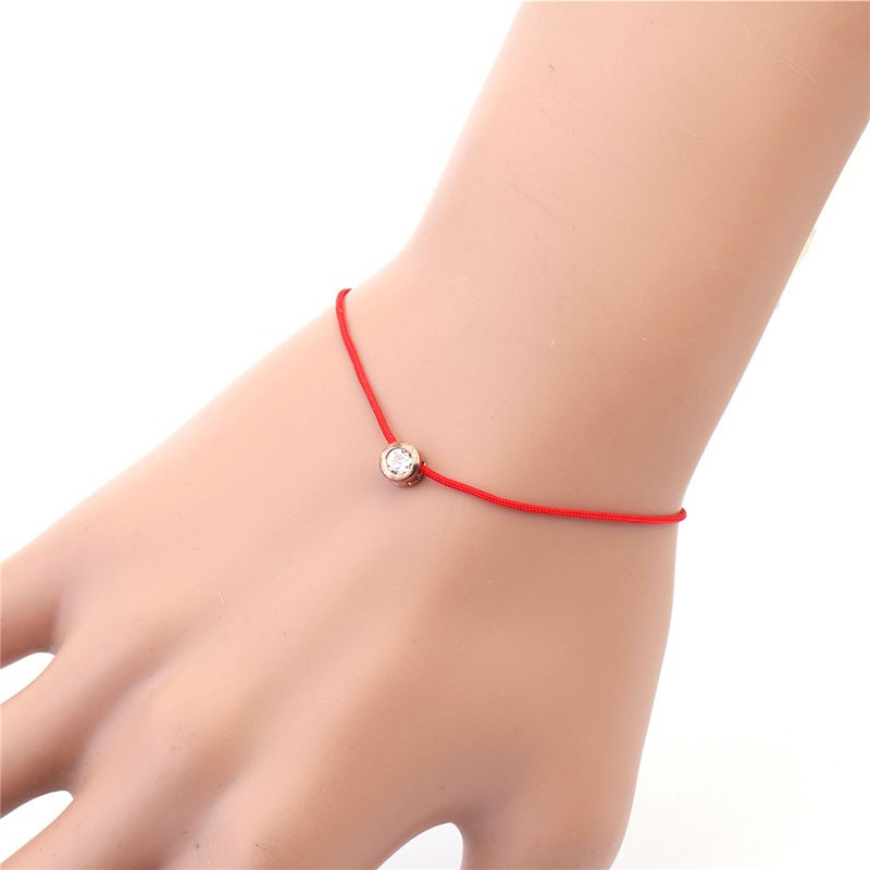 Gelang Tali Warna Merah|Berlian Imitasi|Gelang Tali Adjustable|Sendok Garpu Bahan Stainless Steel | Gelang Bahan Titanium | Gelang Pasangan| Lipstick Cair Anti Pudar