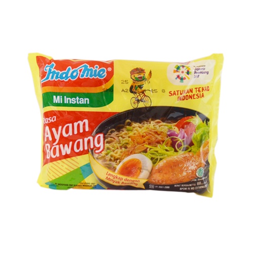 

Indomie Ayam Bawang Satuan Mie Instan