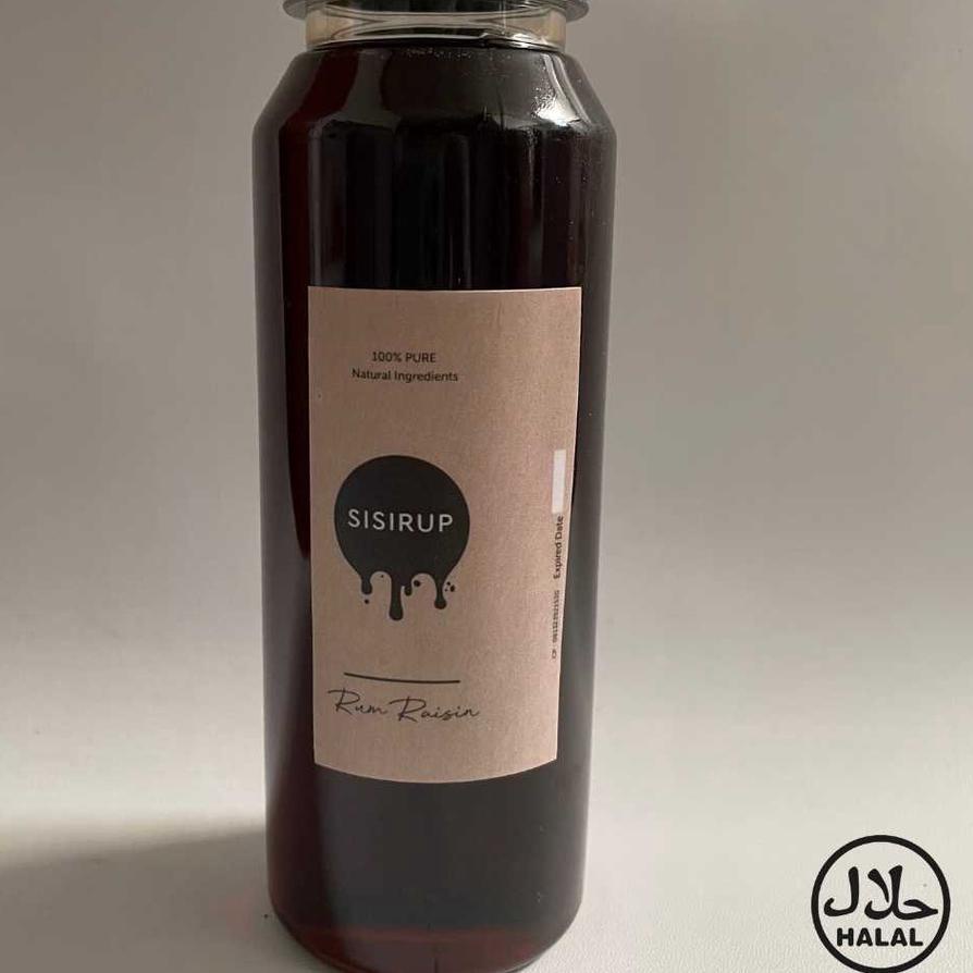

☃ SISIRUP Rhum Raisin Sirup 1200 gram / Rum Raisin ☚